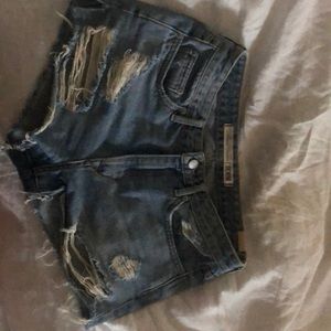 Distressed denim shorts lovers and friends